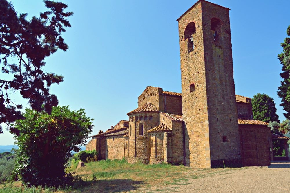 La Pieve di San Leonardo ad Artimino nel comune di Carmignano