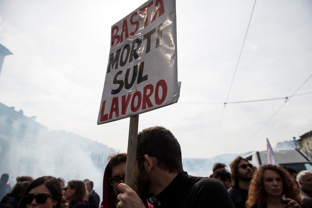 Manifestazione del 1° Maggio 2018 a Torino