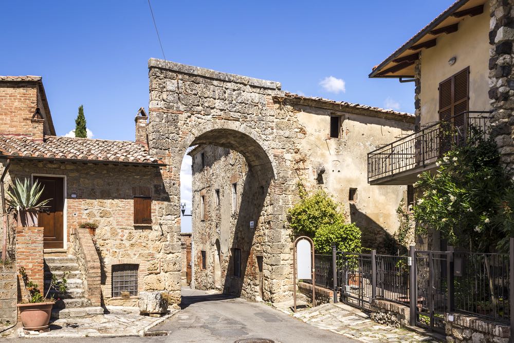 Arco in antica strada Chiusi