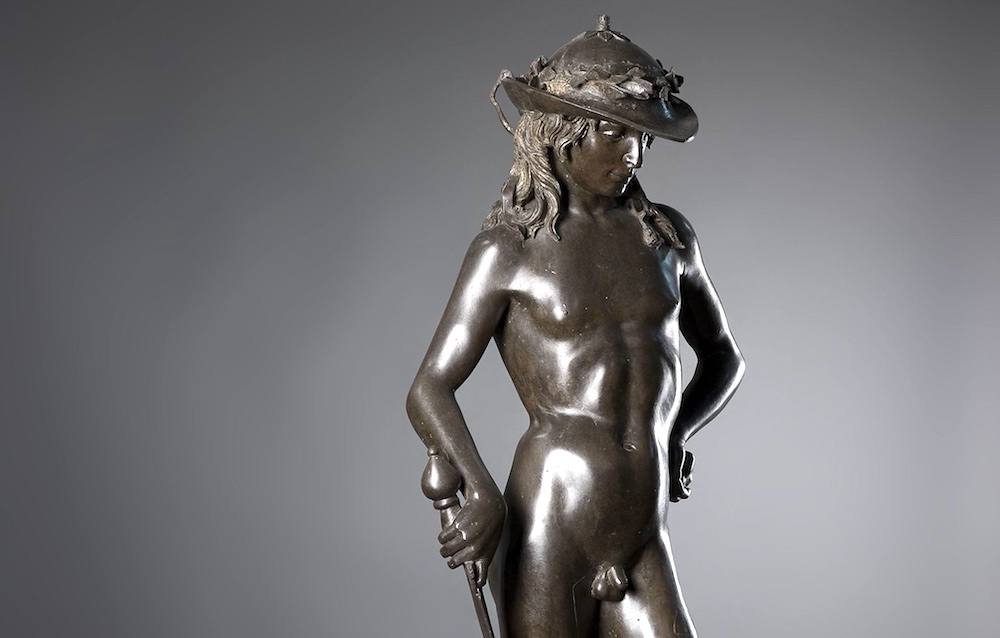 Statua in bronzo del David a opera di Donatello