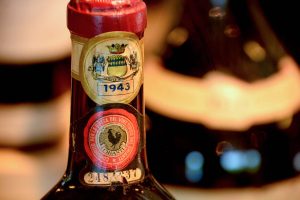 Bottiglia di Chianti Classico sigillata, vendemmia 1943