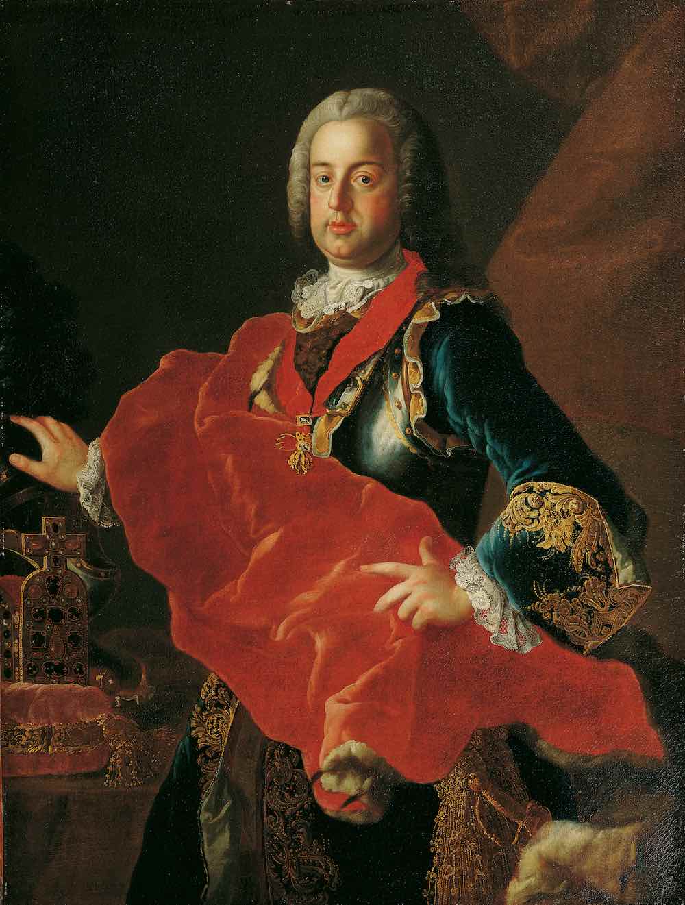 Ritratto di Francesco I di Lorena, primo granduca di Toscana della casata Asburgo-Lorena