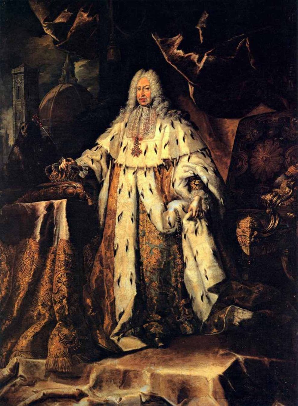 Ritratto di Gian Gastone dei Medici, ultimo Granduca di Toscana