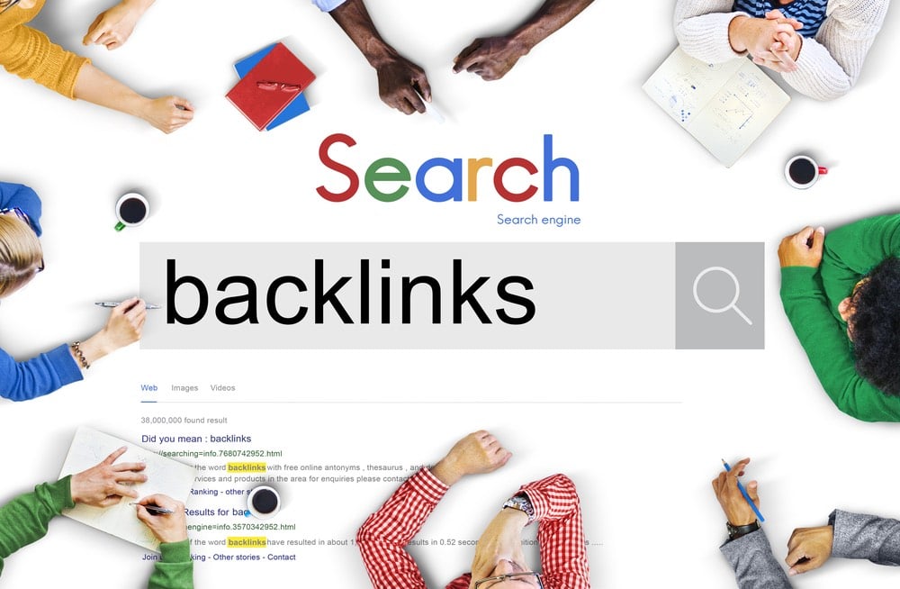 Ricerca su Google di cosa sono i backlinks