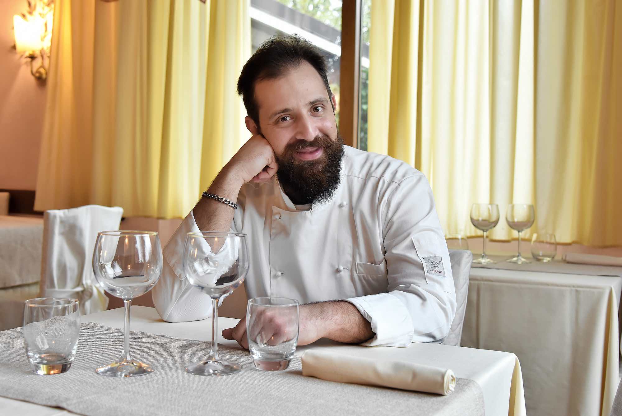 Gianmarco, lo chef del ristorante Stefani dal 1888 a Lucca