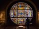 Vetrata del Duomo di SIena fatta con vetro colorato