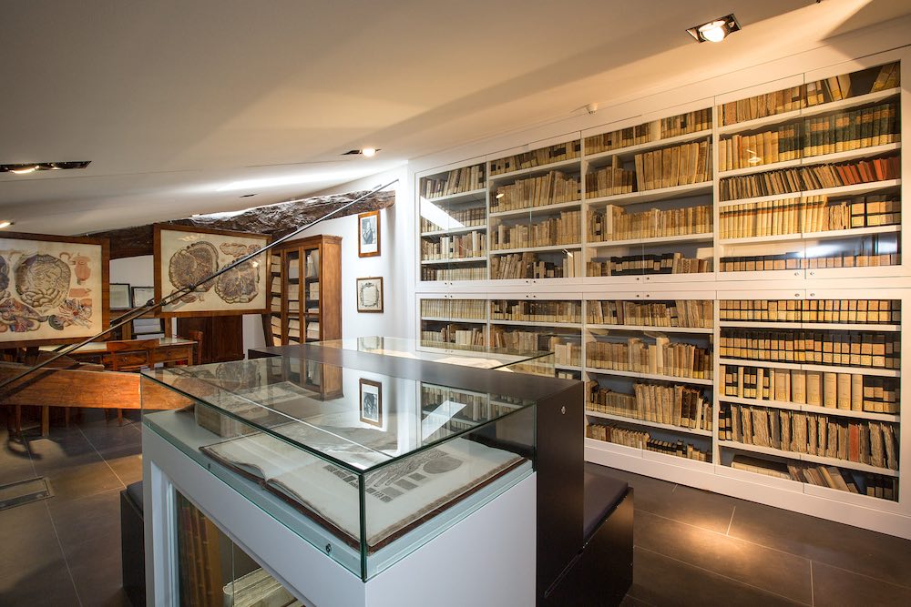 Biblioteca dell'Accademia dei Fisiocritici all'interno del MUSNAF di Siena