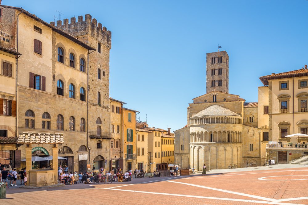 Abside della Pieve di Santa Maria dell'Assunta in Piazza Grande ad Arezzo