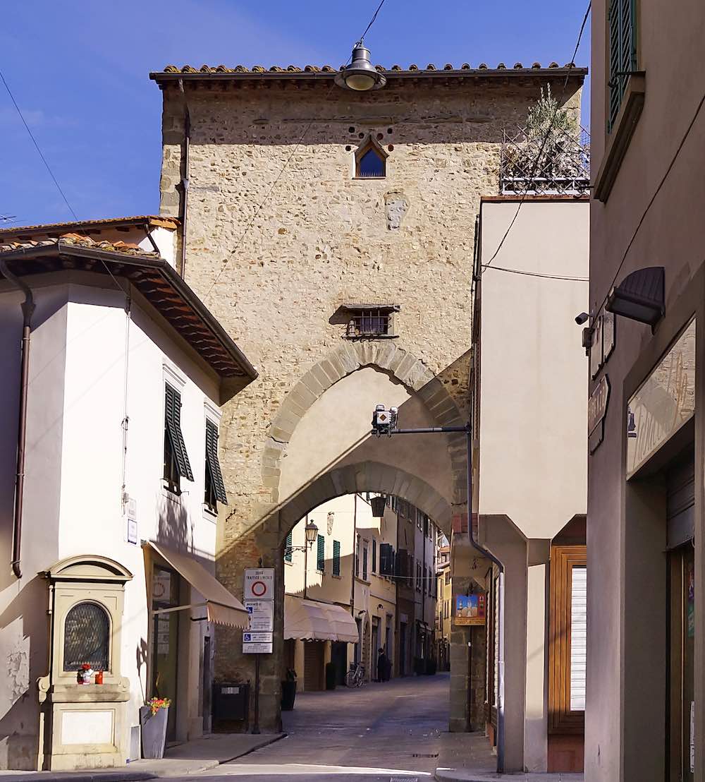 Porta Fiorentina a Borgo San Lorenzo in Mugello, Toscana