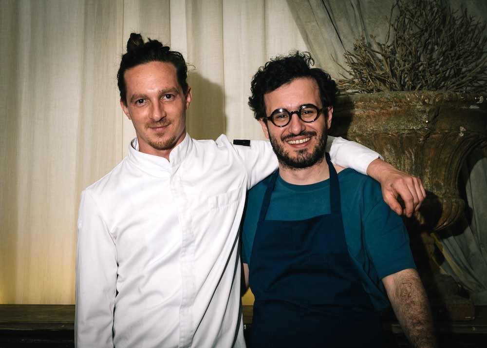 Chef Simone Caponnetto e Luca Fracassi a Il Locale di Firenze