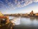 Vista del fiume Arno e di San Frediano a Firenze