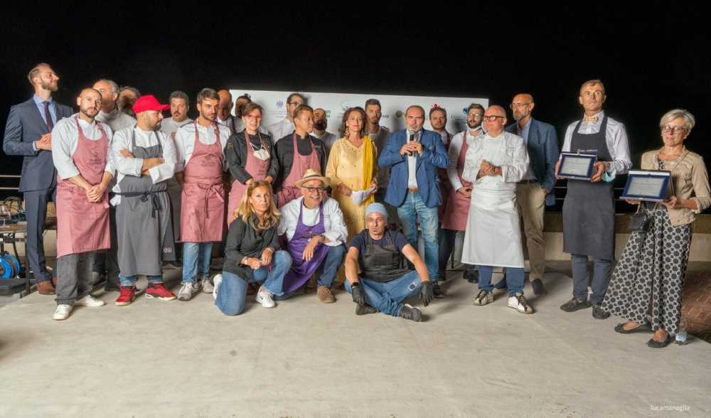 Gli chef della Chef Charity Night 2021 al Forte Belvedere a Firenze