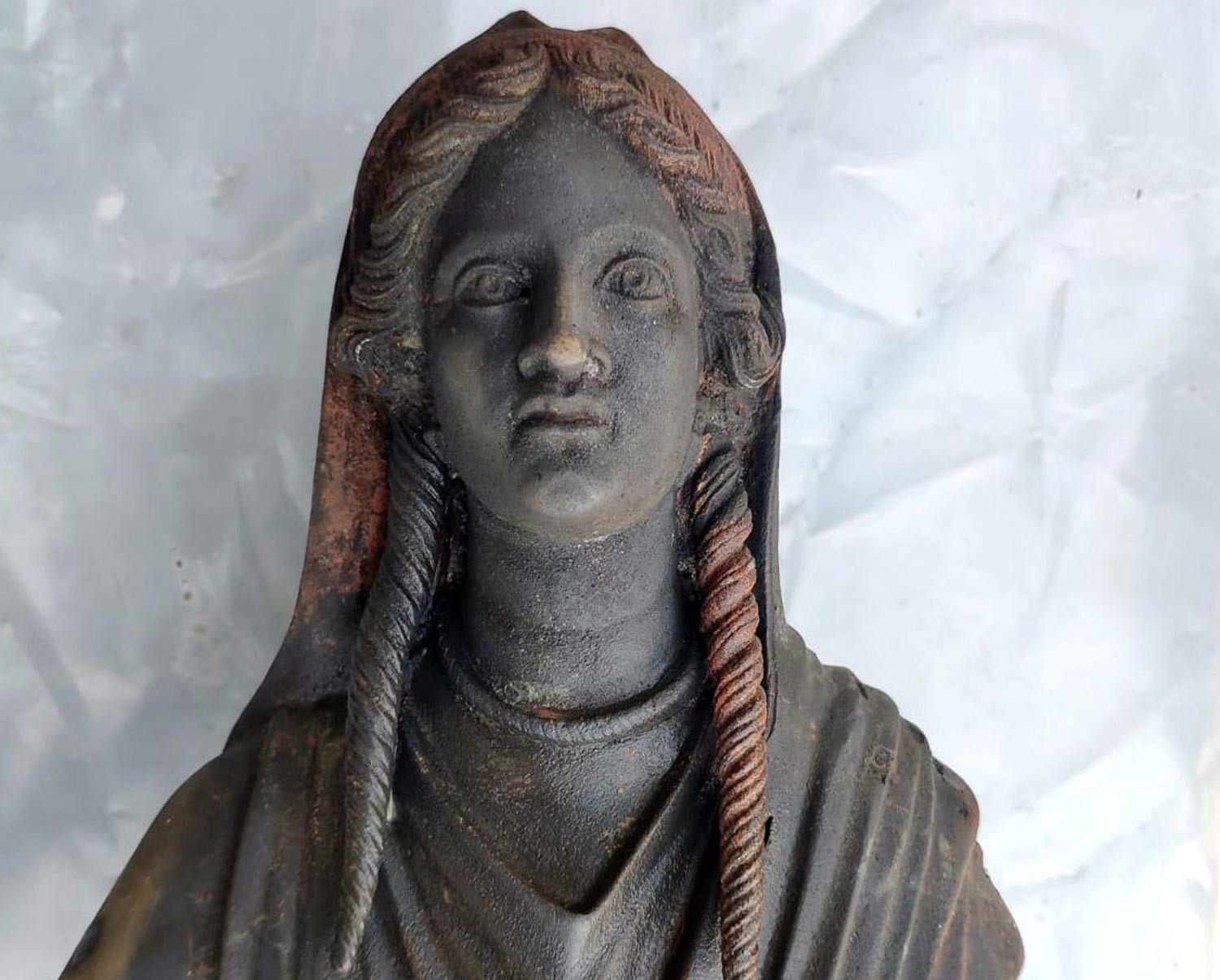 Statua ritrovata a San Casciano dei Bagni, Toscana