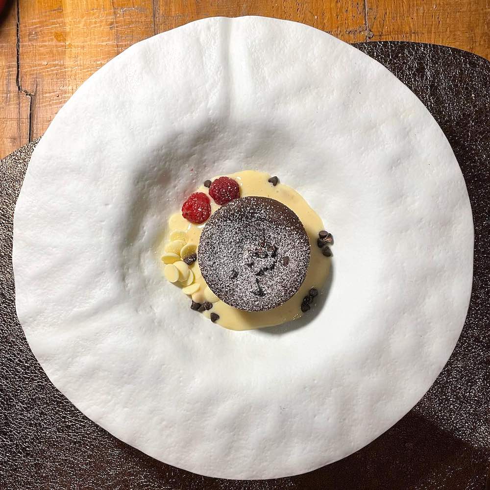 Dessert del locale Portanova Hosteria Enoteca di Colle Val d'Elsa, al quarto posto della Top100 di The Fork