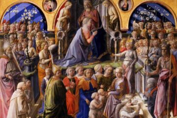 Filippo Lippi, Incoronazione Maringhi esposta alla Galleria degli Uffizi
