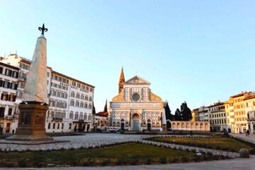 La Cappella Tornabuoni di Domenico Ghirlandaio si trova nella Basilica di Santa Maria Novella a Firenze