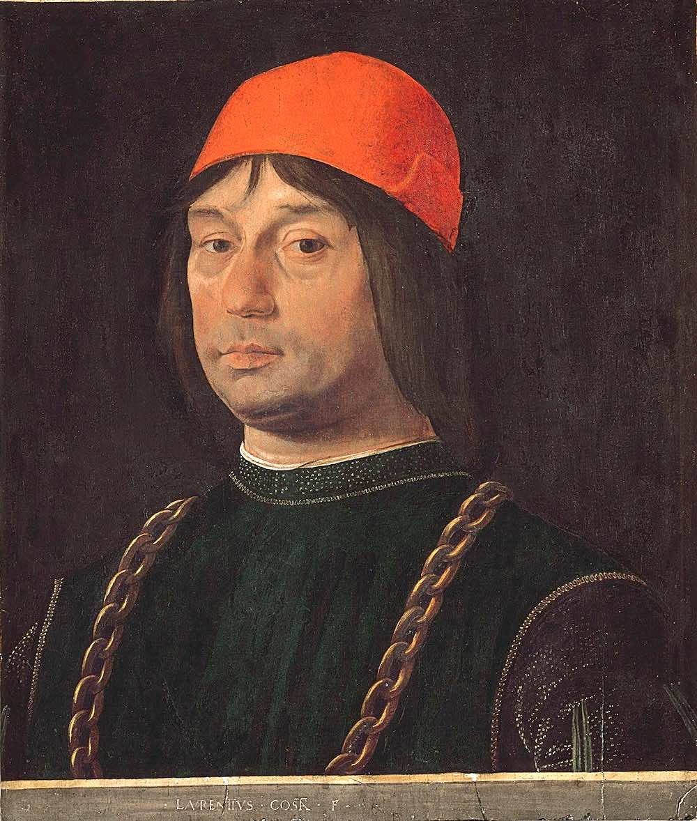 Ritratto di Giovanni Bentivoglio dipinto da Lorenzo Costa 
