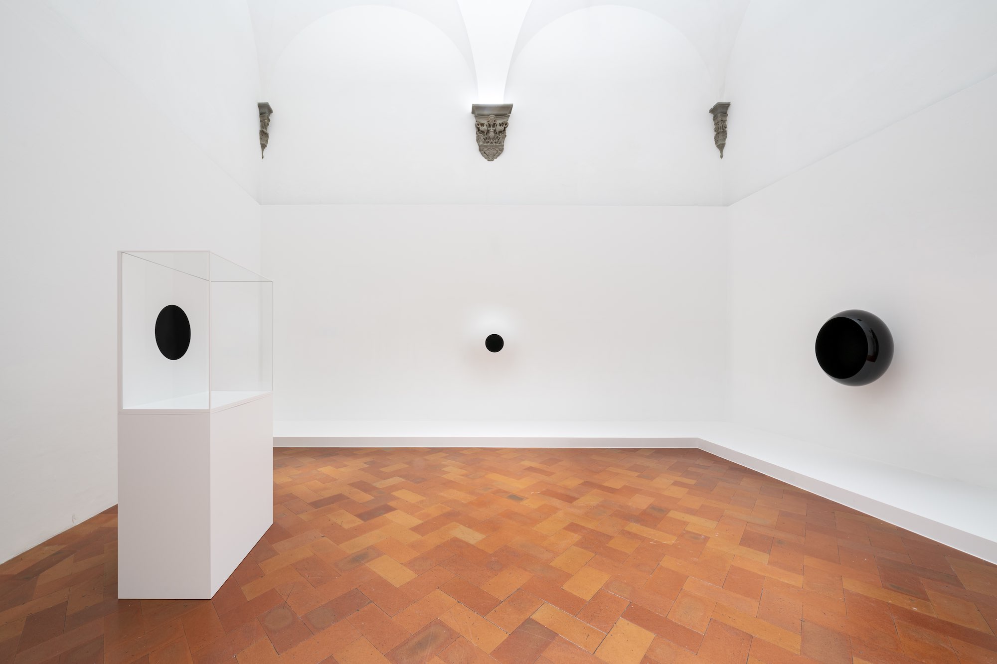 Anish Kapoor, Non-Object Black, Palazzo Strozzi 2023, Firenze, foto Manuela Bersotti