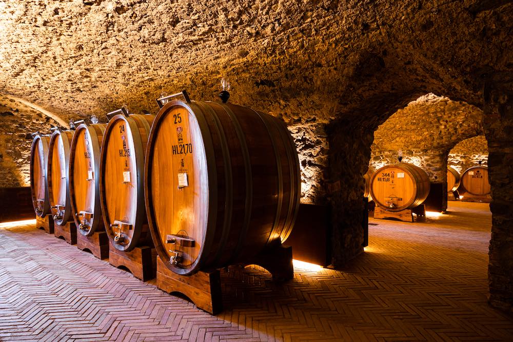 Cantina Argiano dove viene prodotto il Brunello 2018, Wine of the year 2023 per Wine Spectator