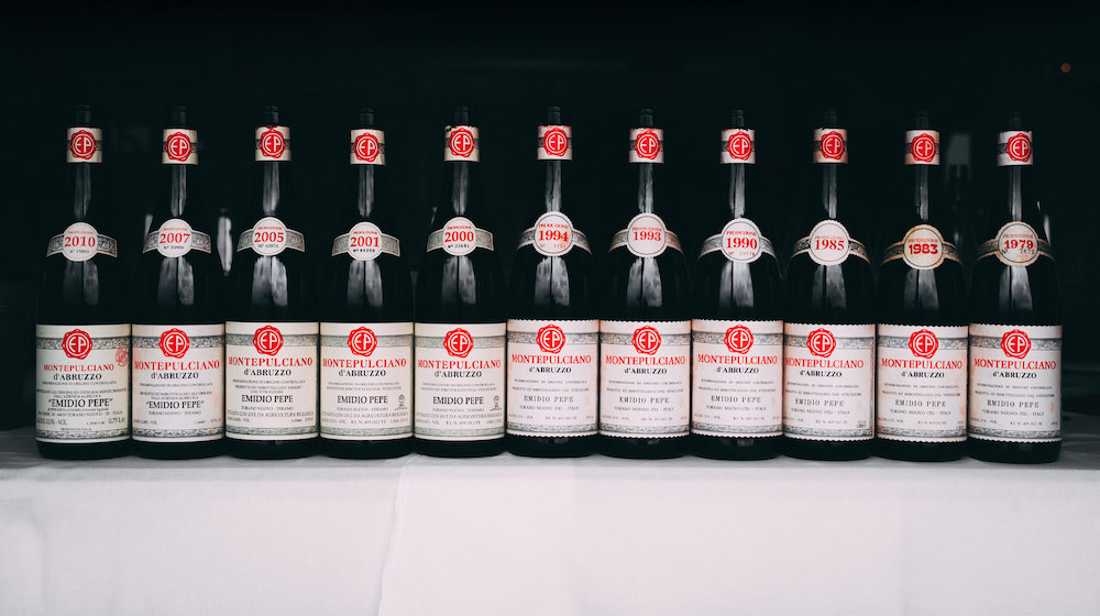 Bottiglie Emidio Pepe, premiato dalla Guida “Vini di Vignaioli Artigiani” 2024