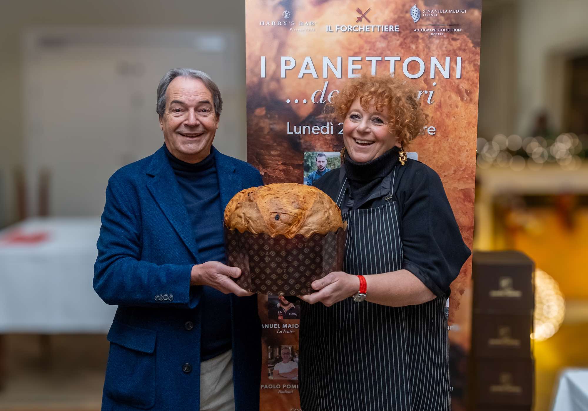 Luisanna Messeri all'evento i "Panettoni.. degli altri" organizzata da Il Forchettiere